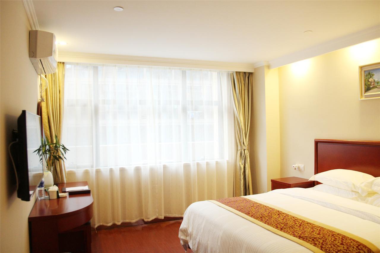 GreenTree Inn Anhui Hefei Mengcheng Road Beierhuan Express Hotel Exterior foto
